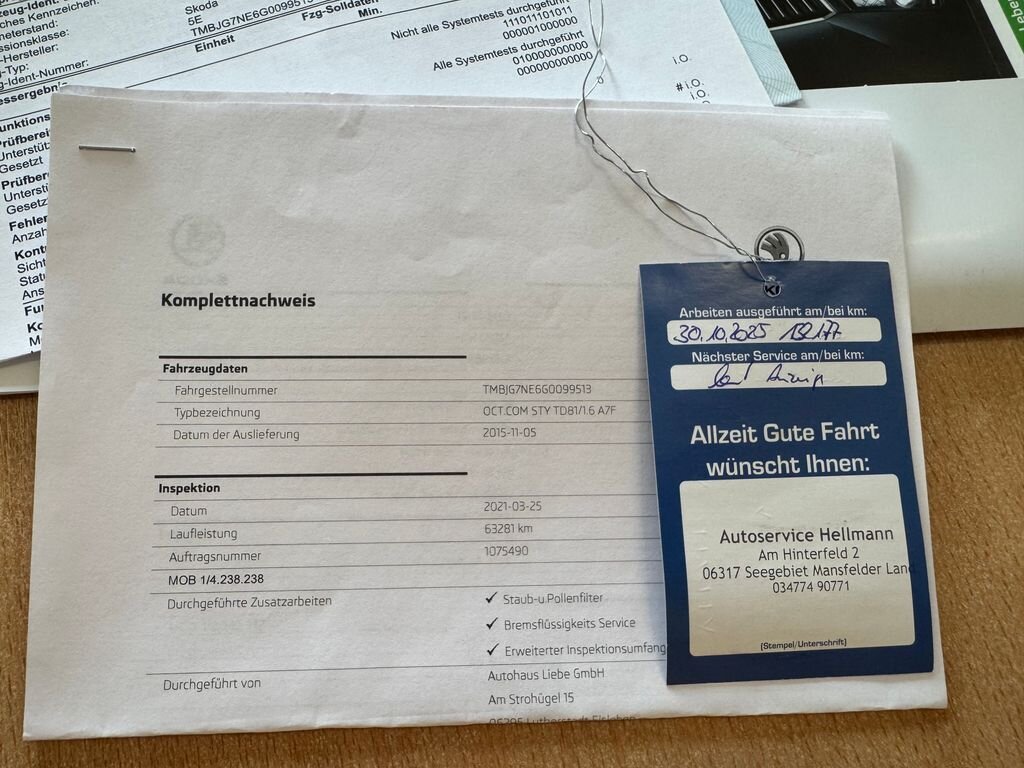 Škoda Octavia Kombi 1,6 l 81 kw