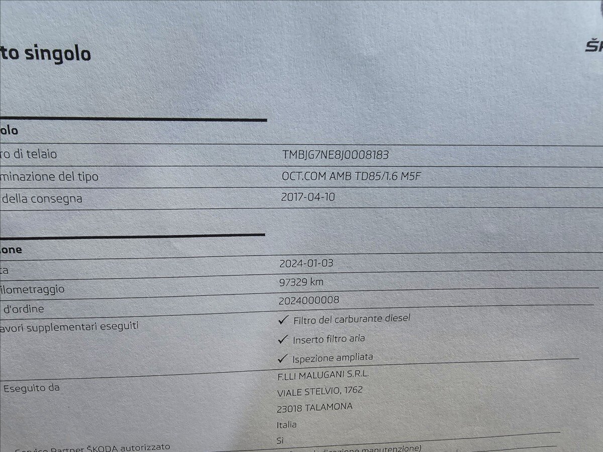 Škoda Octavia Kombi 1,6 l 85 kw