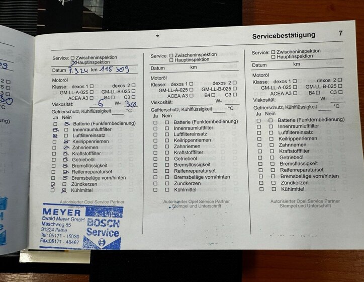 Opel Astra Hatchback 1,6 l 85 kw