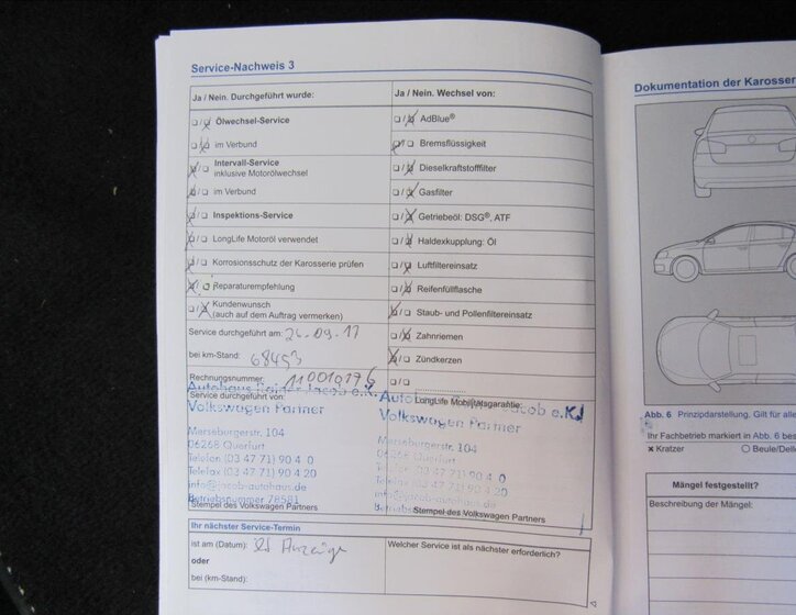 Volkswagen Touran Kombi 1,4 l 103 kw