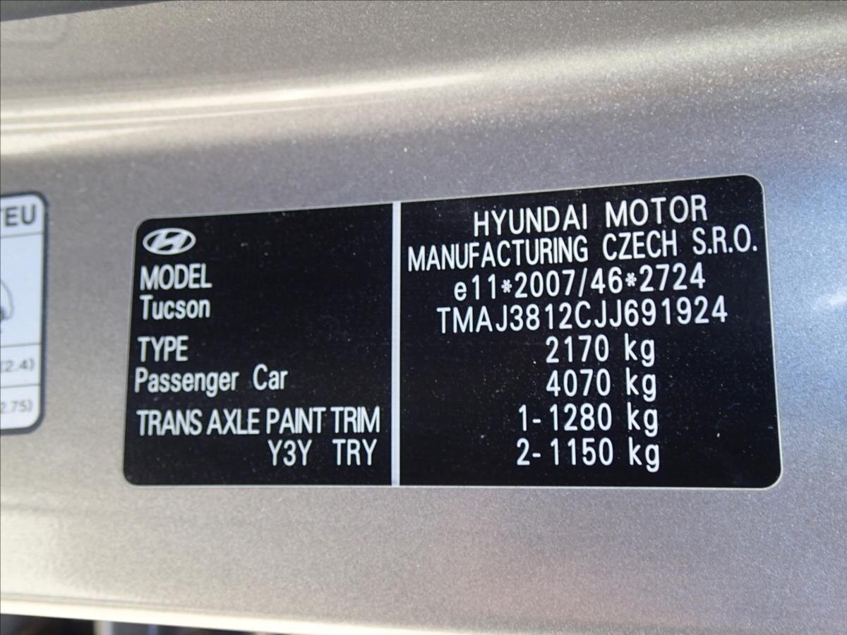 Hyundai Tucson SUV / Terénní 1,6 l 130 kw