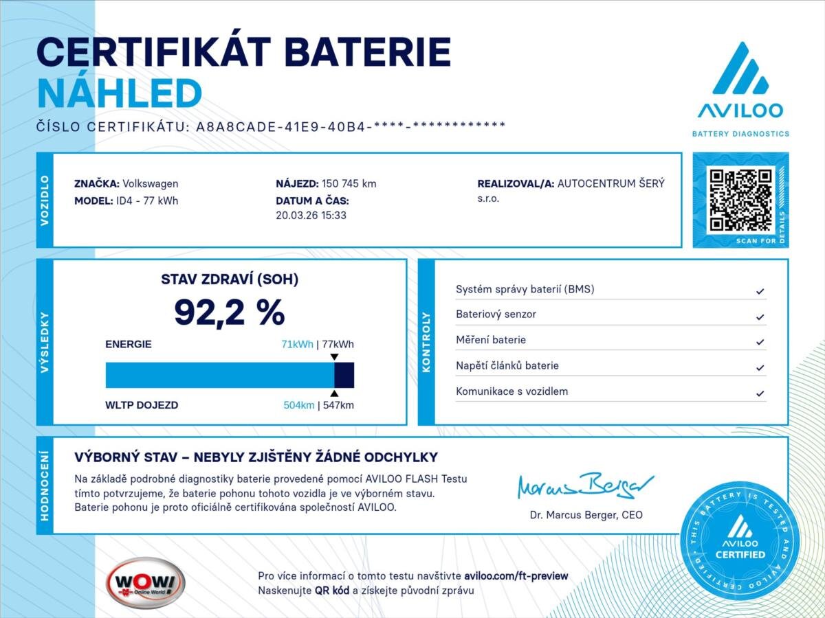 Volkswagen ID.4 SUV / Terénní 0,0 150 kw