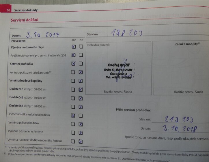 Škoda Octavia Kombi 1,9 l 77 kw