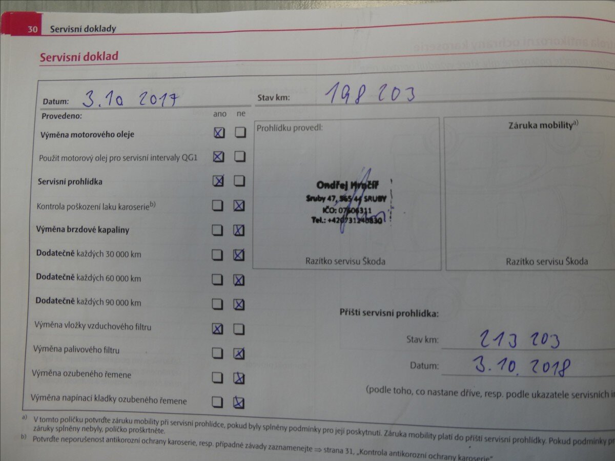 Škoda Octavia Kombi 1,9 l 77 kw