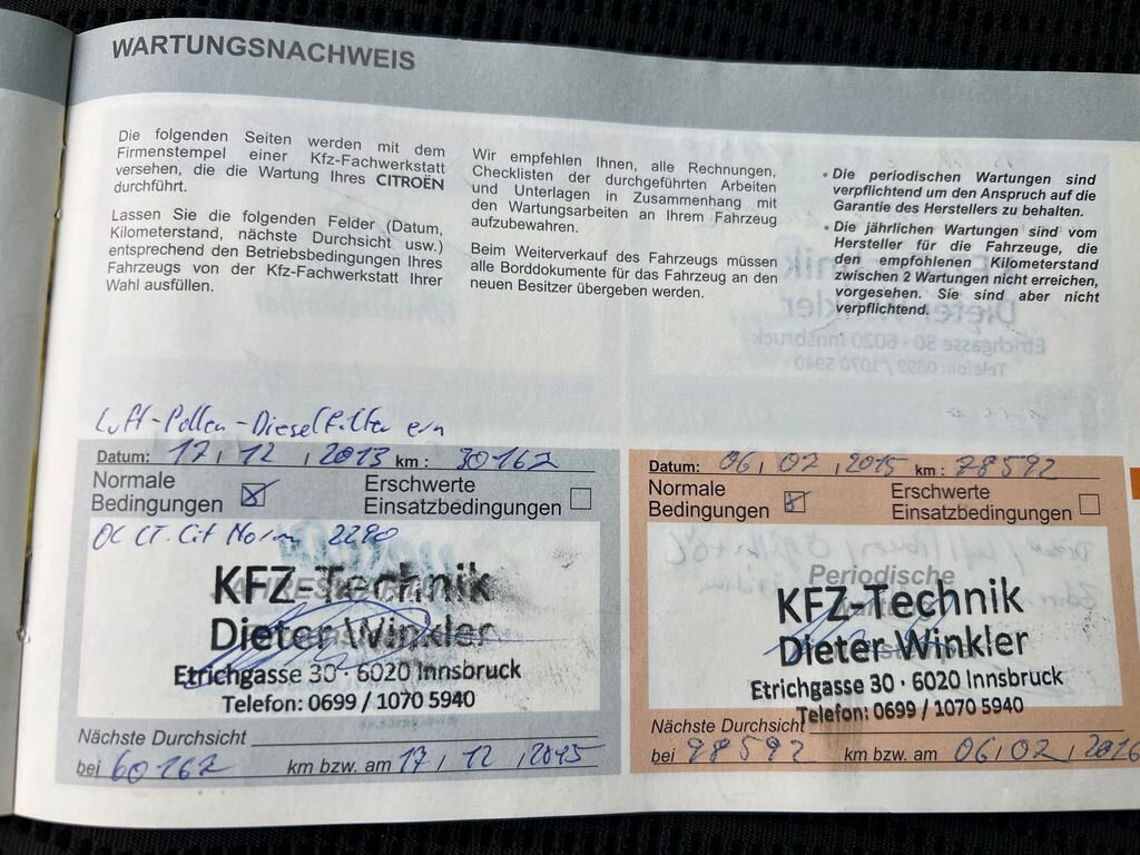 Citroën C8 MPV 2,0 l 120 kw