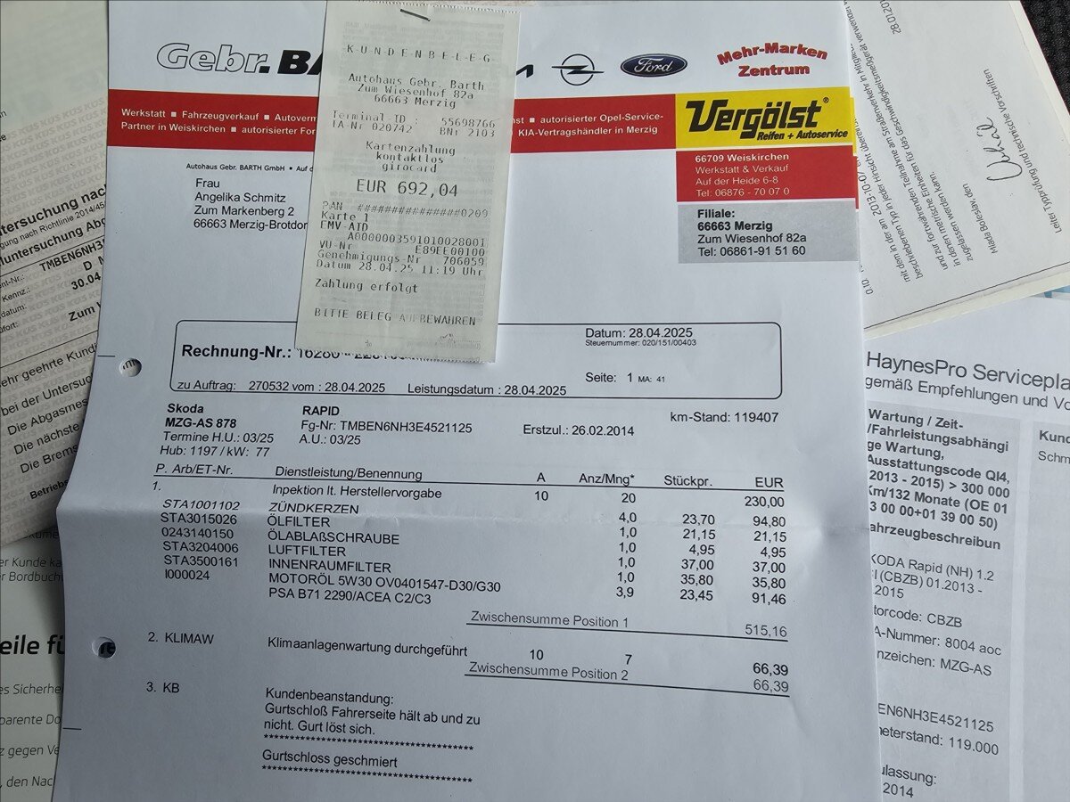 Škoda Rapid Hatchback 1,2 l 77 kw