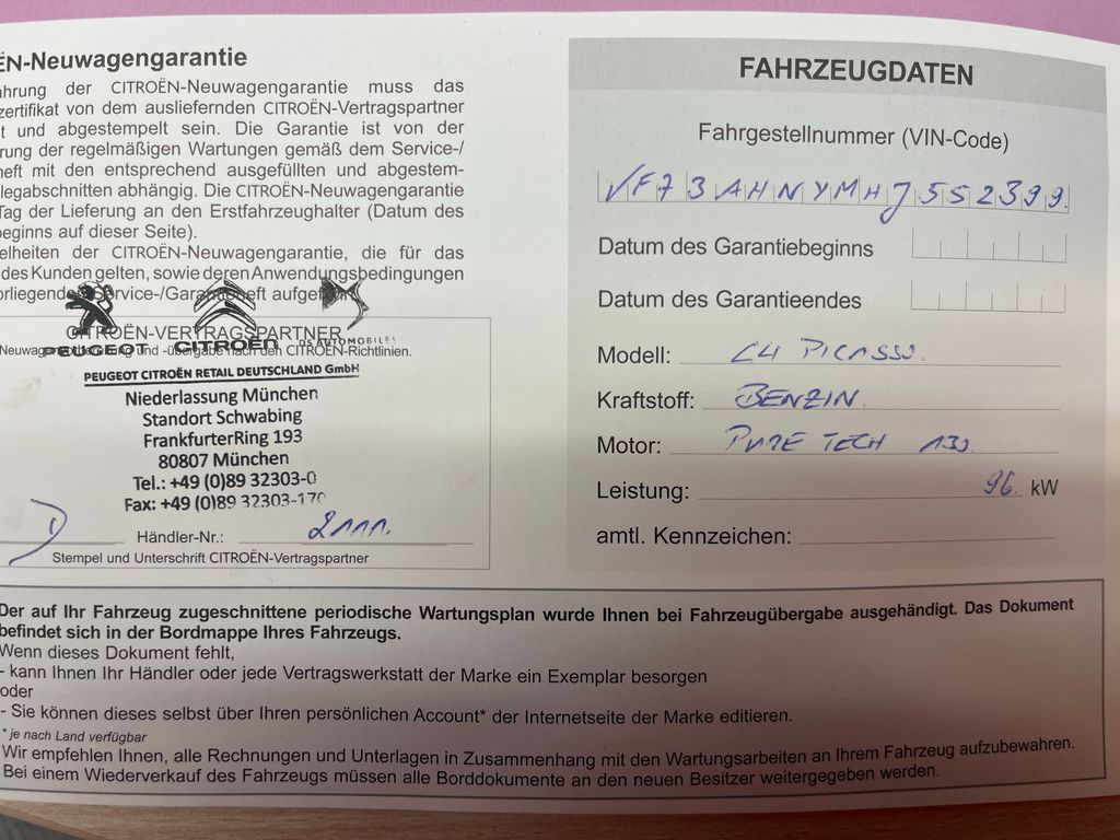 Citroën Grand C4 Picasso