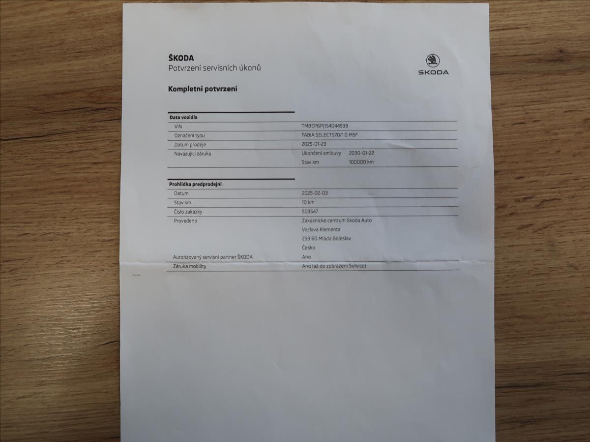 Škoda Fabia Hatchback 999,0 70 kw