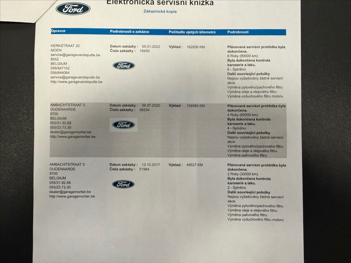 Ford Tourneo Custom MPV 2,2 l 92 kw