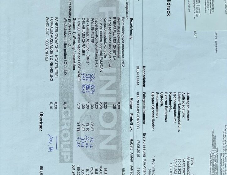 Ford Ranger Pick-up 2,2 l 118 kw