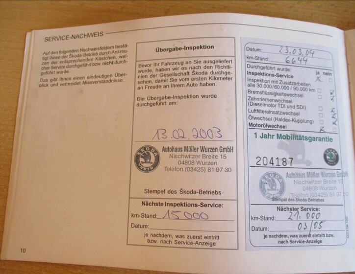 Škoda Fabia Kombi 1,4 l 74 kw