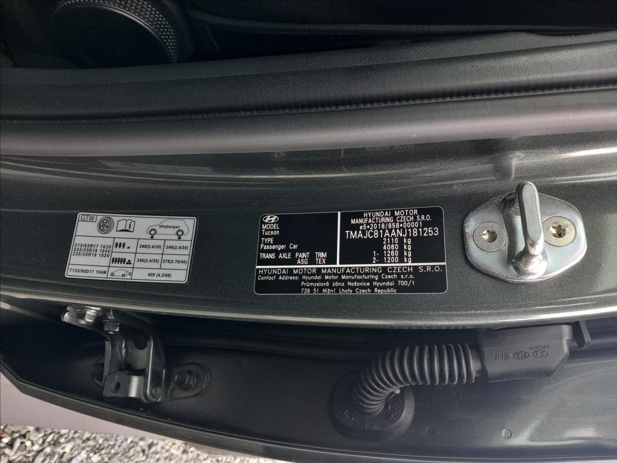 Hyundai Tucson SUV / Terénní 1,6 l 100 kw