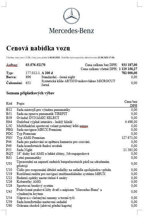 Mercedes-Benz Třídy A