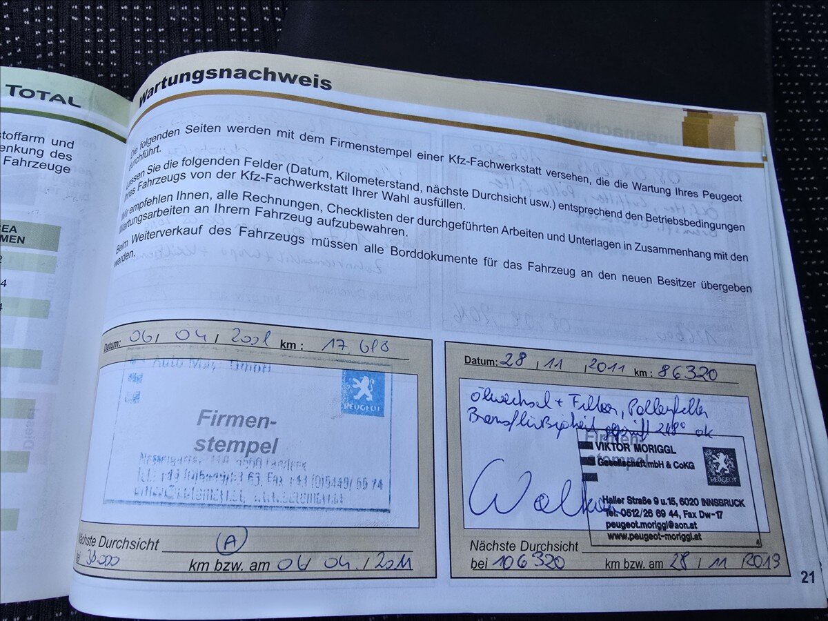 Peugeot 308 Kombi 1,6 l 80 kw