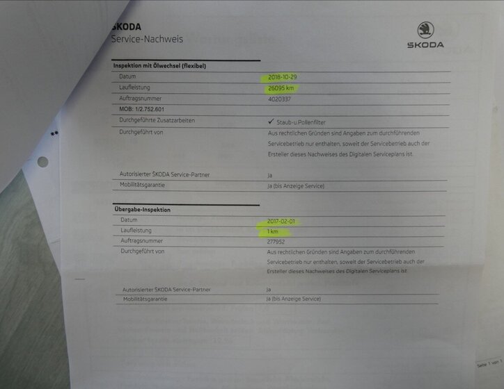 Škoda Fabia Kombi 1,2 l 66 kw