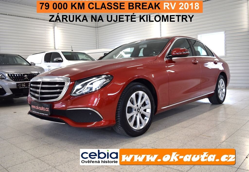 Mercedes-Benz Třídy E Sedan 0,0 110 kw