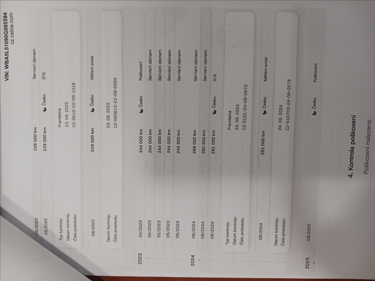 BMW Řada 5 Kombi 2,0 l 140 kw