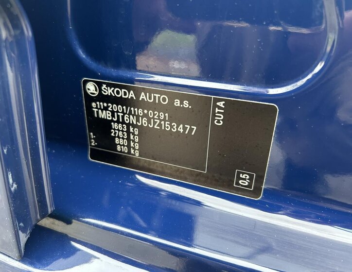 Škoda Fabia Kombi 1,4 l 77 kw