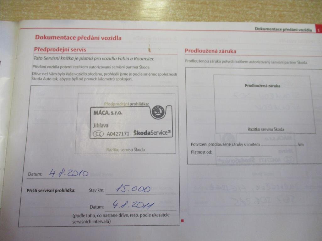 Škoda Fabia Hatchback 1,2 l 63 kw