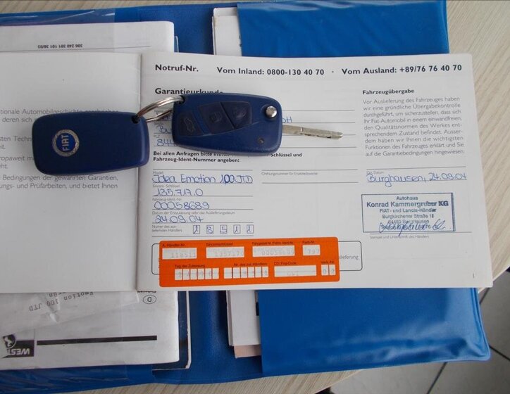 Fiat Idea Hatchback 1,9 l 74 kw