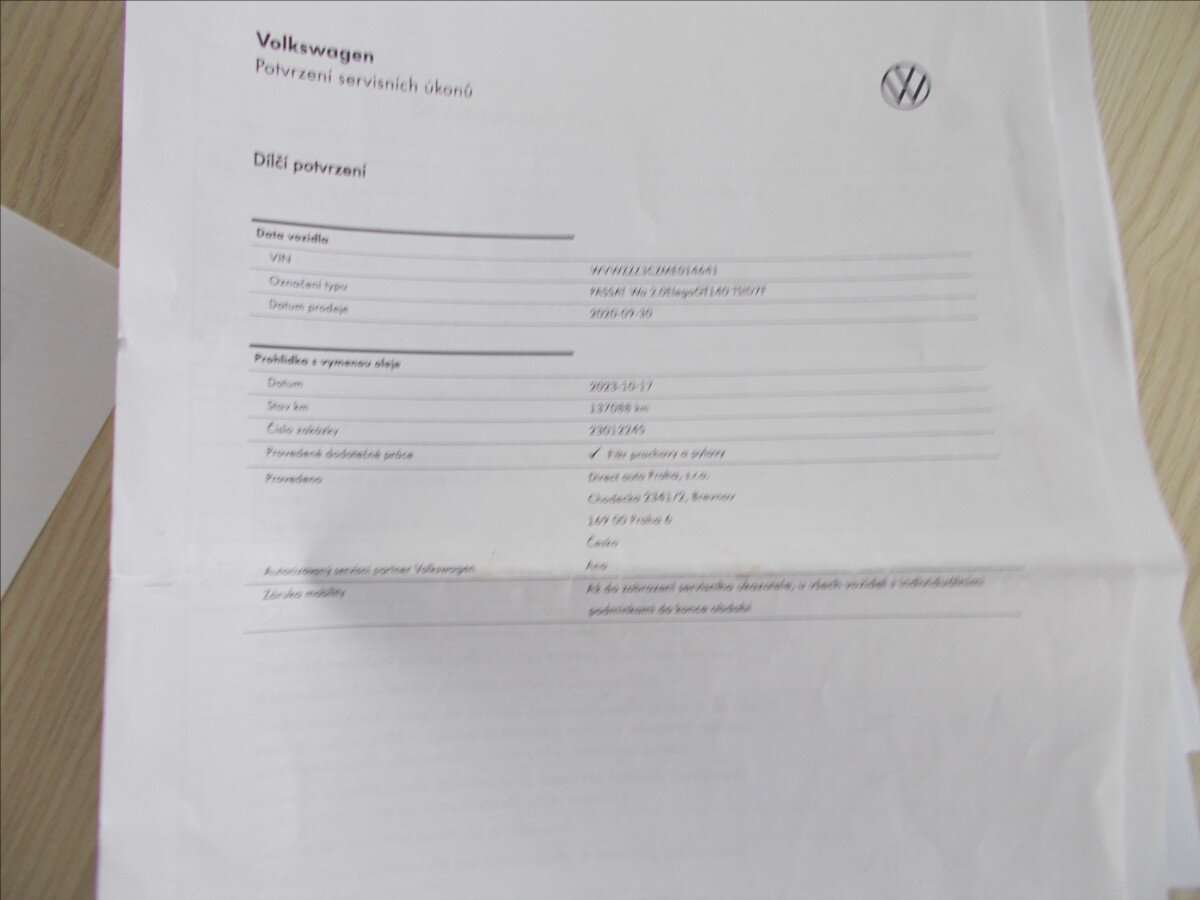 Volkswagen Passat Kombi 2,0 l 140 kw