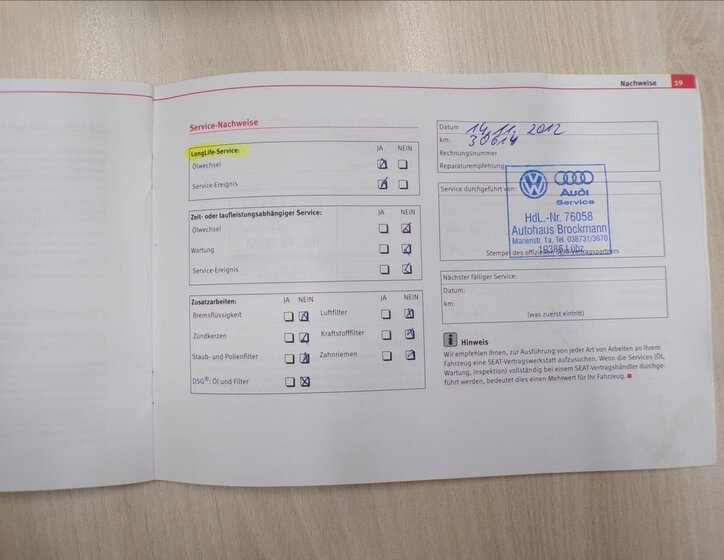 Seat Alhambra Kombi 2,0 l 125 kw