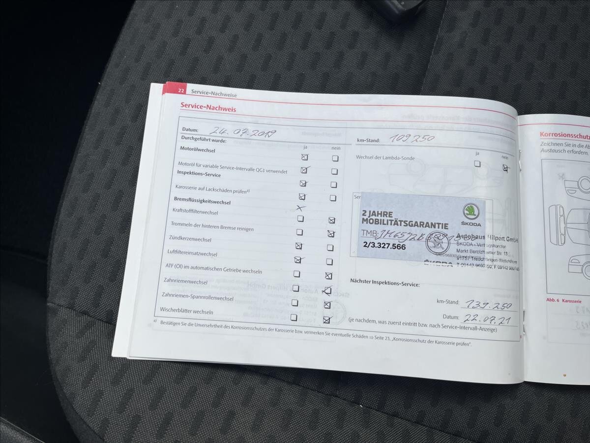 Škoda Fabia Kombi 1,2 l 63 kw