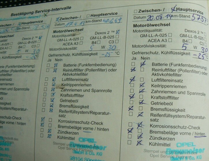 Opel Zafira MPV 1,9 l 110 kw