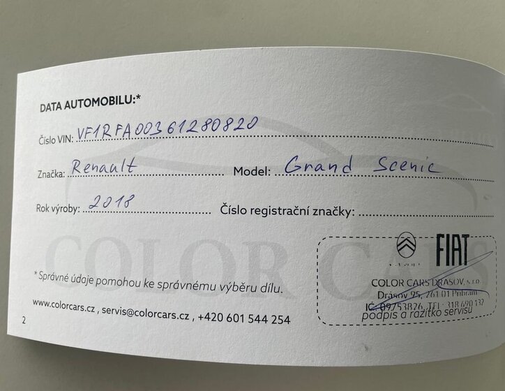 Renault Grand Scénic MPV 1,3 l 85 kw