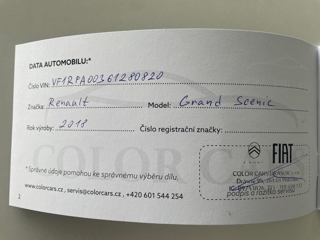 Renault Grand Scénic MPV 1,3 l 85 kw