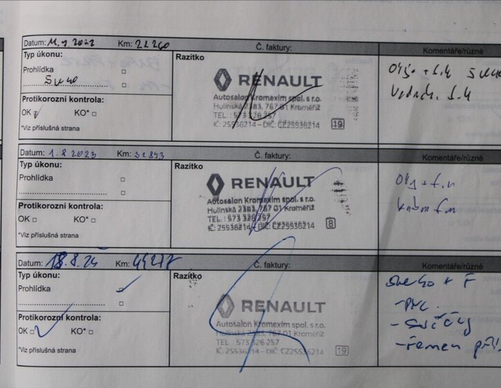 Renault Mégane Hatchback 1,6 l 84 kw