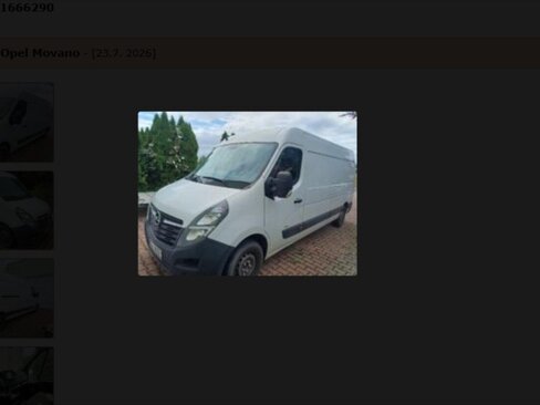 Opel Movano VAN / Minibus 0,0 0