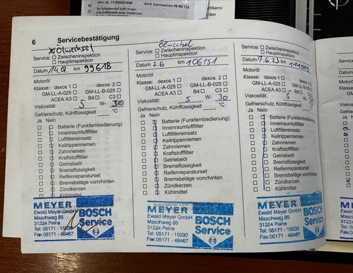 Opel Astra Hatchback 1,6 l 85 kw