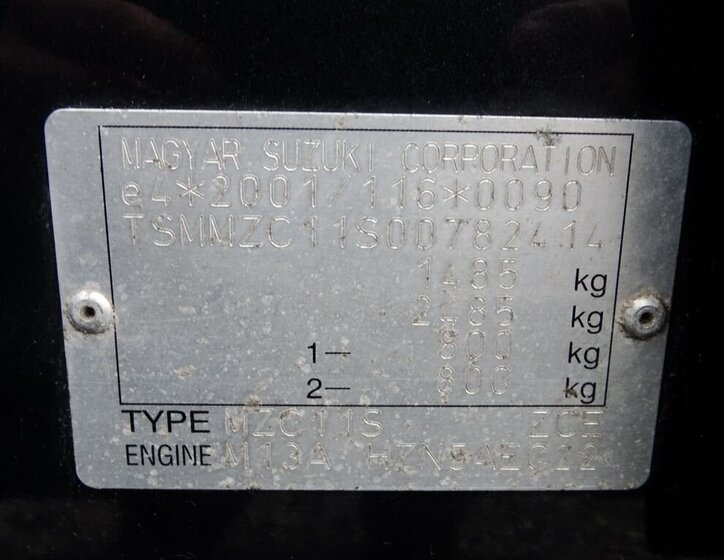 Suzuki Swift Hatchback 1,3 l 68 kw