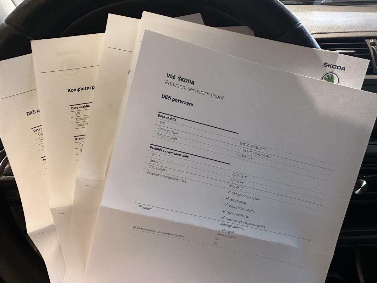 Škoda Fabia Hatchback 1,4 l 63 kw