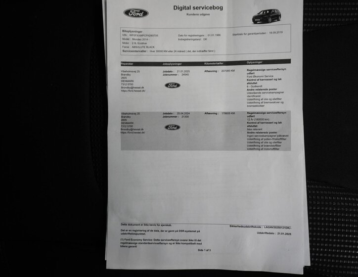 Ford Mondeo Kombi 2,0 l 150 kw