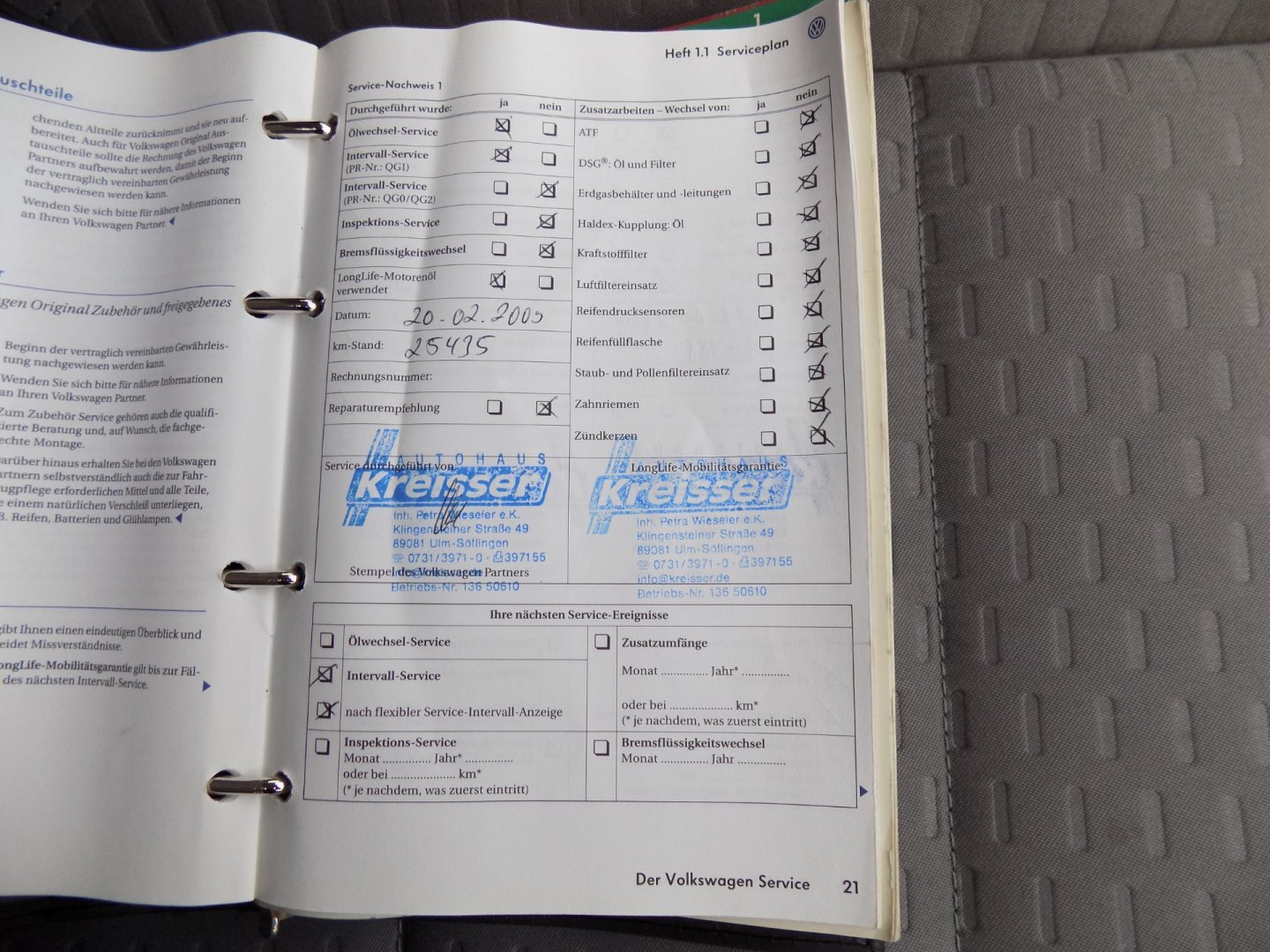 Volkswagen Touran Ostatní 2,0 l 103 kw