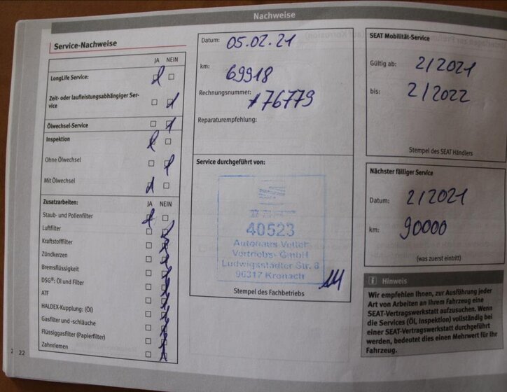 Seat Leon Kombi 1,6 l 85 kw