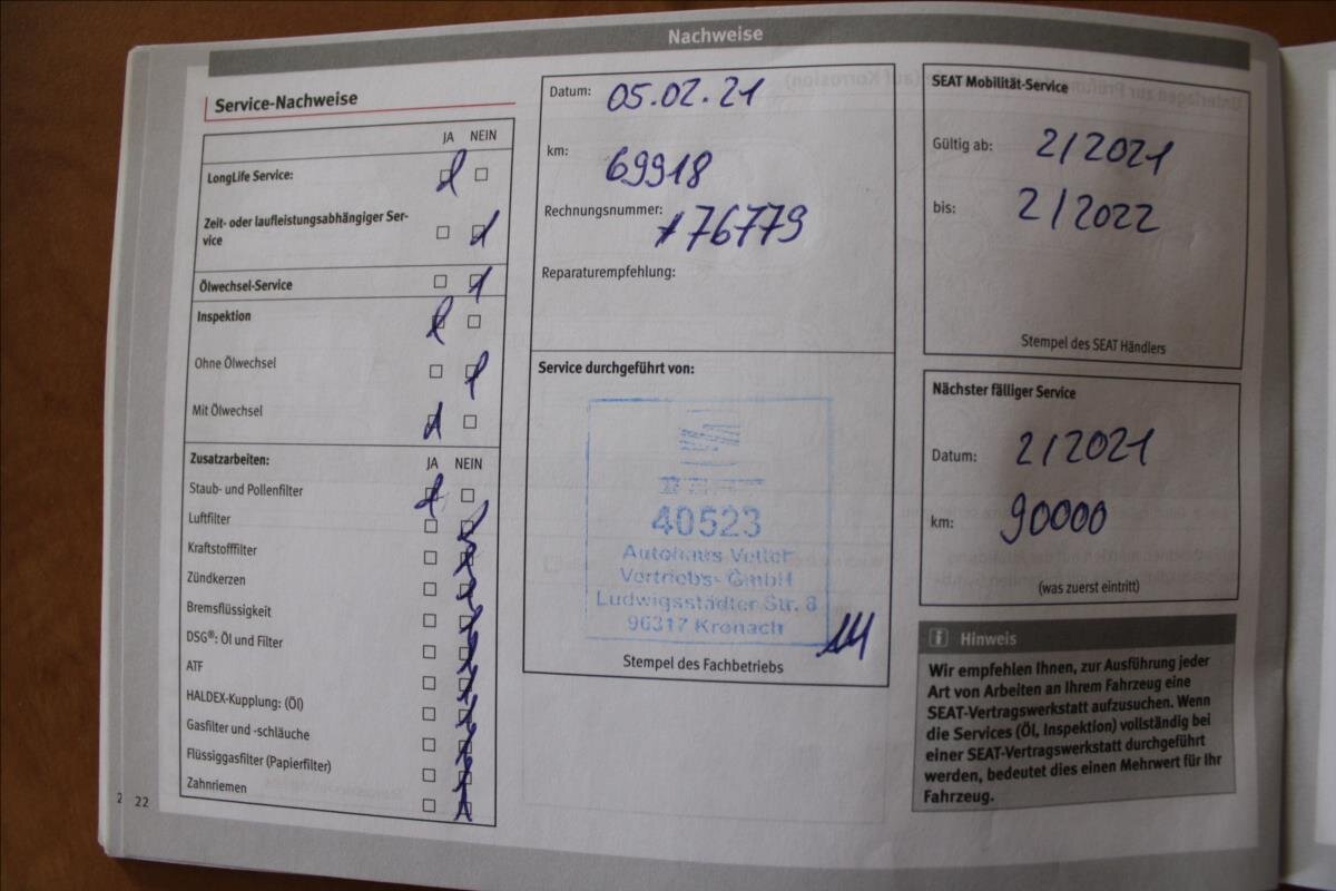 Seat Leon Kombi 1,6 l 85 kw