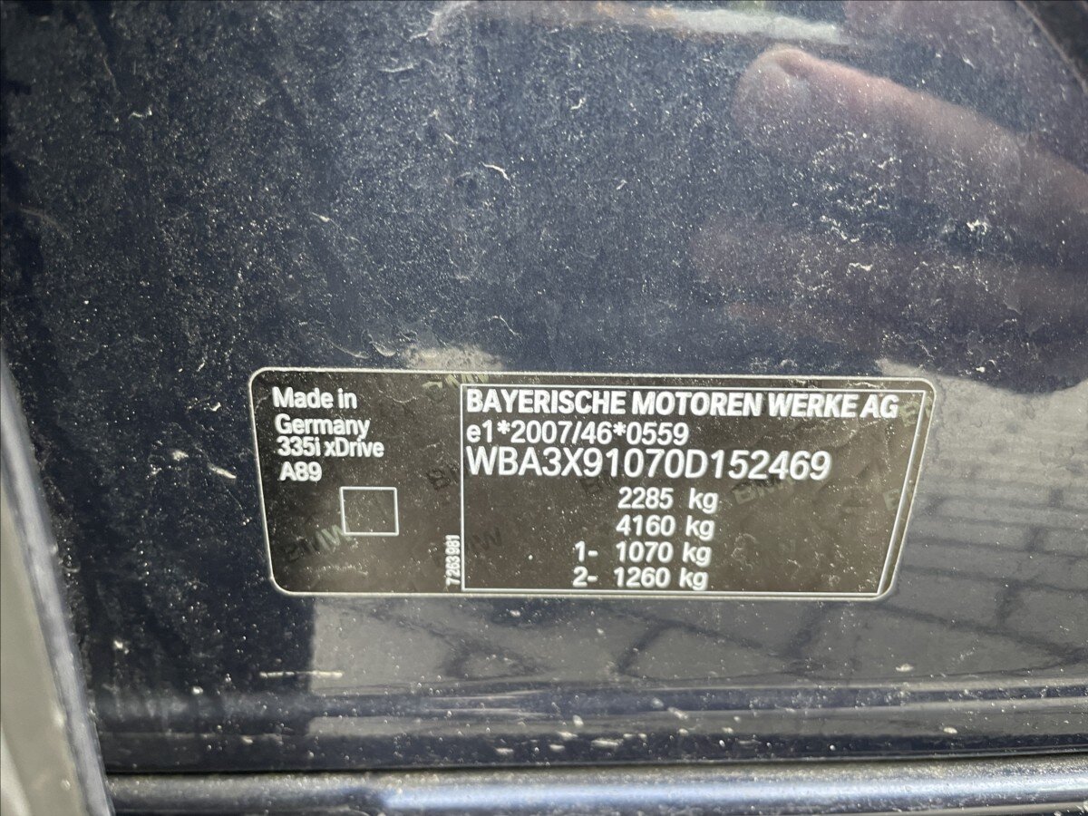 BMW Řada 3 Sedan / Limuzína 3,0 l 225 kw