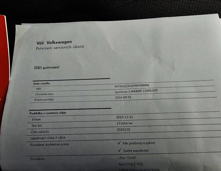 Volkswagen Golf Sportsvan Kombi 1,4 l 110 kw