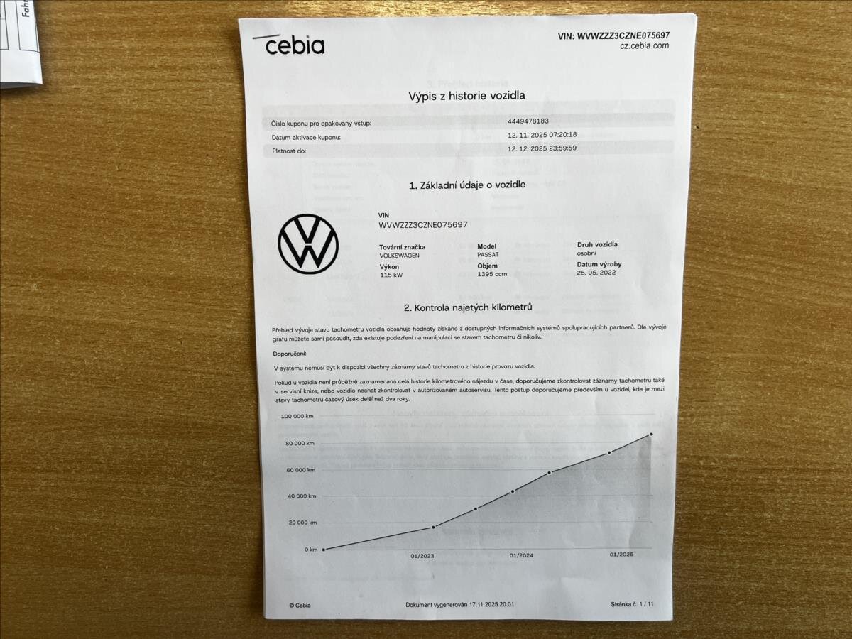 Volkswagen Passat Kombi 1,4 l 160 kw