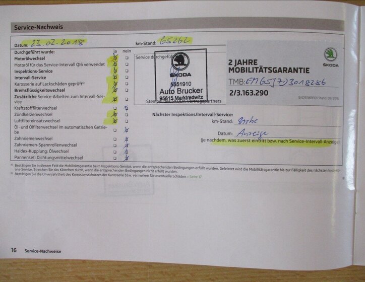 Škoda Fabia Hatchback 1,2 l 63 kw