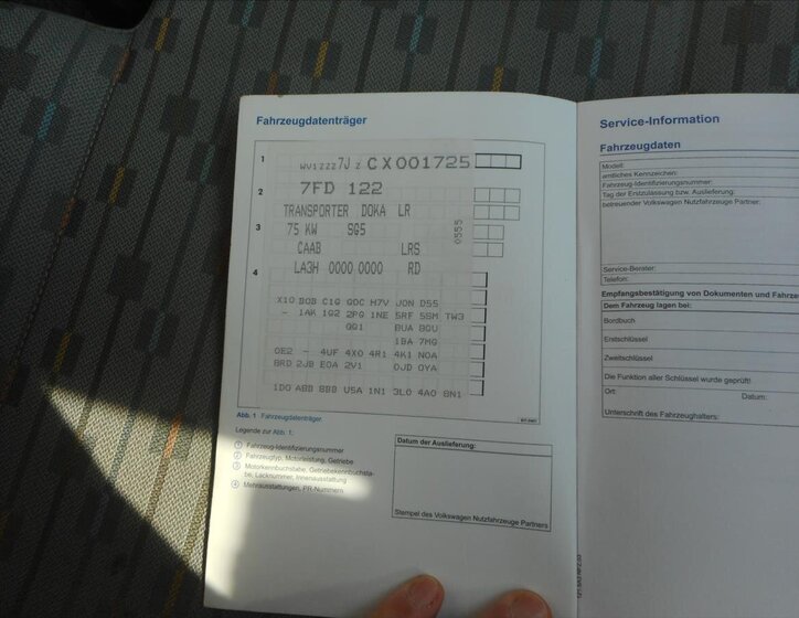 Volkswagen Transporter Valník 2,0 l 75 kw