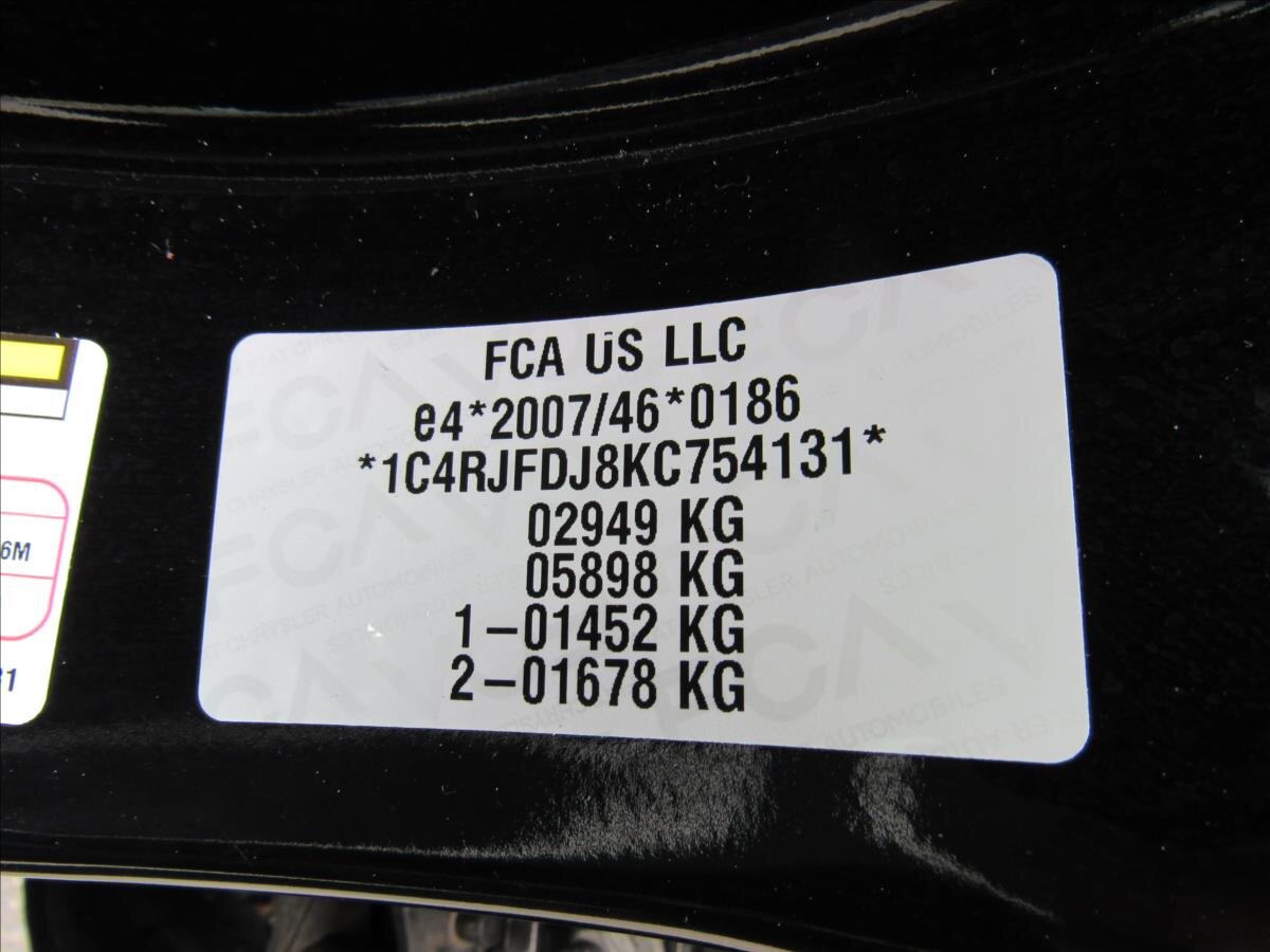 Jeep Grand Cherokee SUV 6,4 l 344 kw