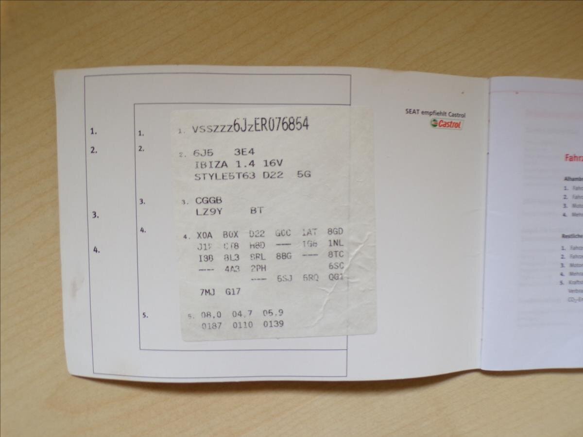 Seat Ibiza Kombi 1,4 l 63 kw