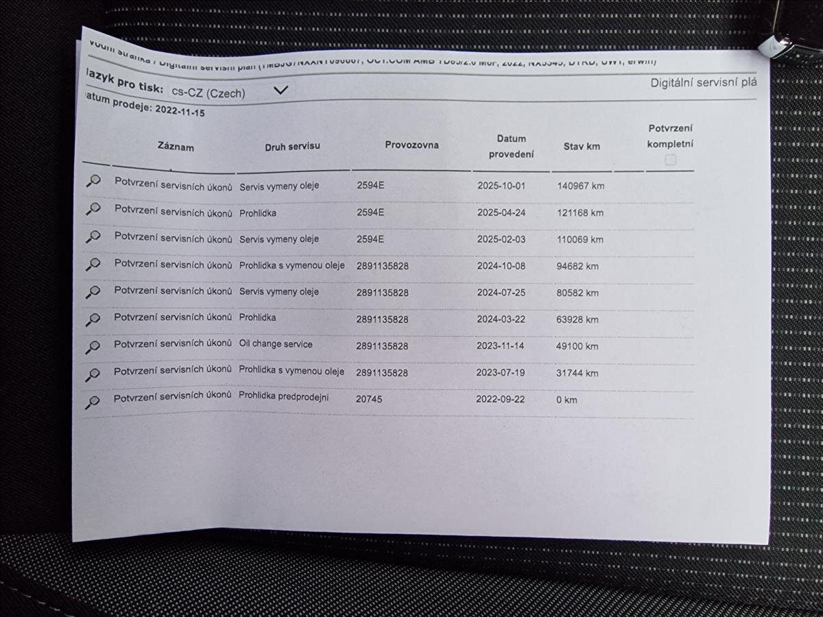 Škoda Octavia Kombi 2,0 l 85 kw