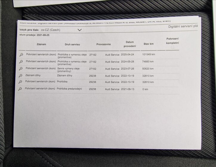 Audi A6 Kombi 2,0 l 220 kw