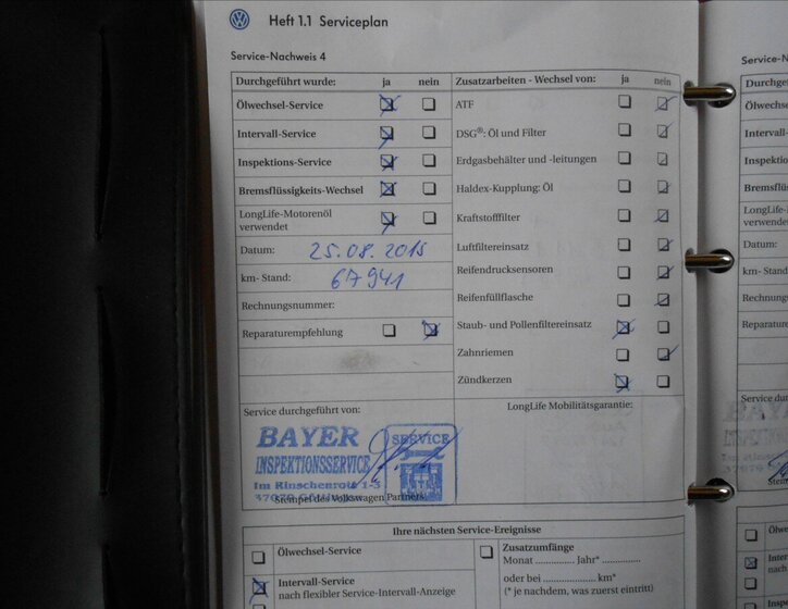 Volkswagen EOS Kabriolet 1,4 l 90 kw