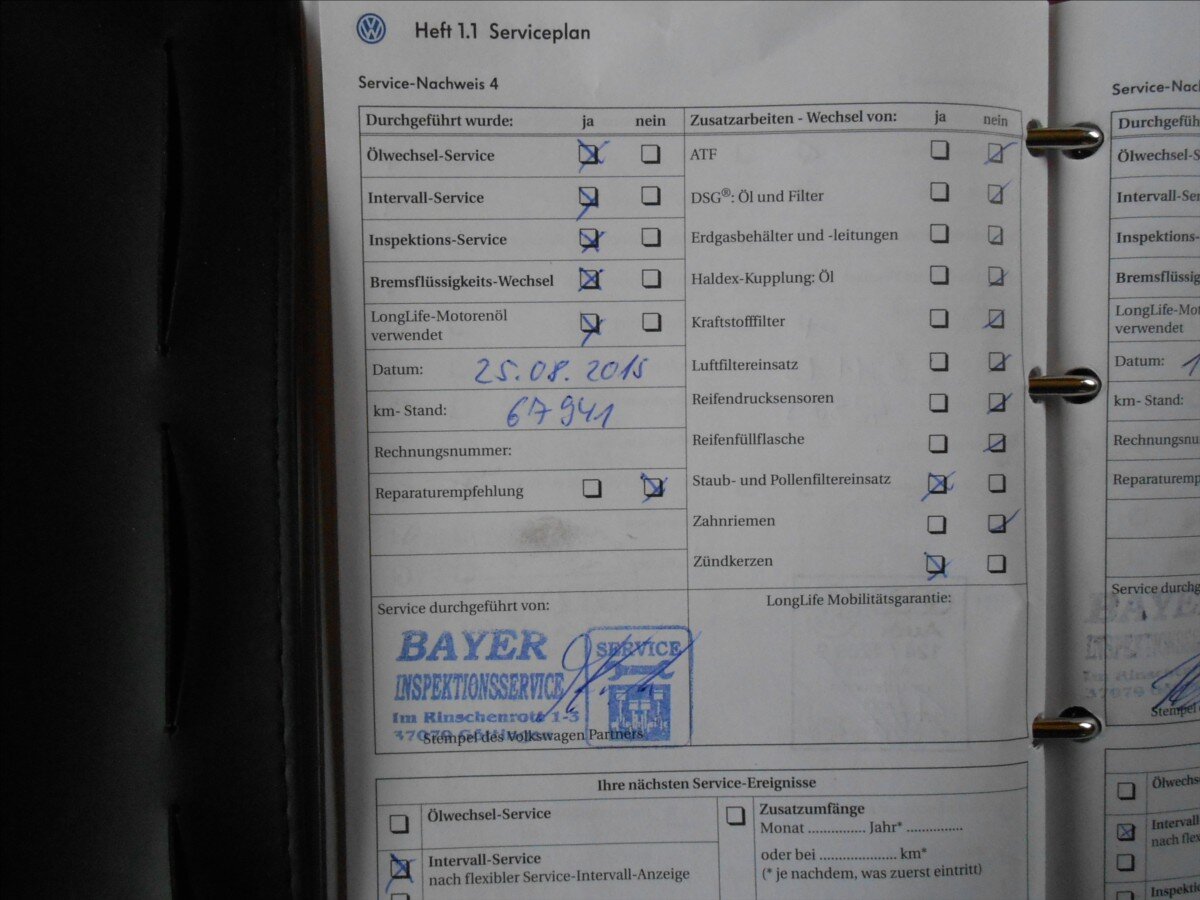 Volkswagen EOS Kabriolet 1,4 l 90 kw